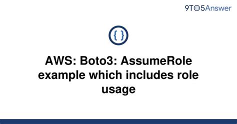 In the IAM console, create a role containerise with description "Allows EC2 instances to containerise Docker images". . Boto3 assume role example